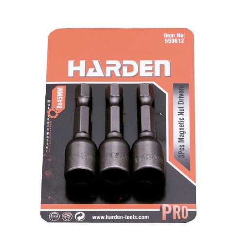 Harden 550612 3 Piece Magnetic Nut Driver Set Front