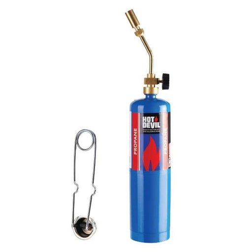 Hot-Devil-HDPTK-Portable-Propane-Blow-Torch-Kit-with-Hand-Sparker