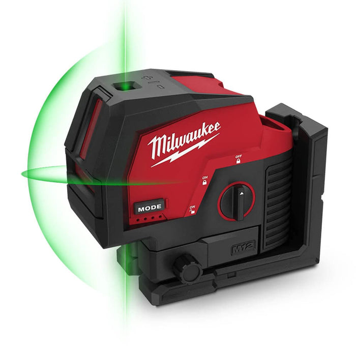 Milwaukee M12CPL-0C 12V Cross Line & Plumb Laser (Skin Only)