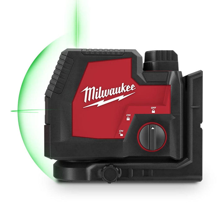 Milwaukee L4CLL-301C REDLITHIUM USB Rechargeable Cross Line Laser Kit