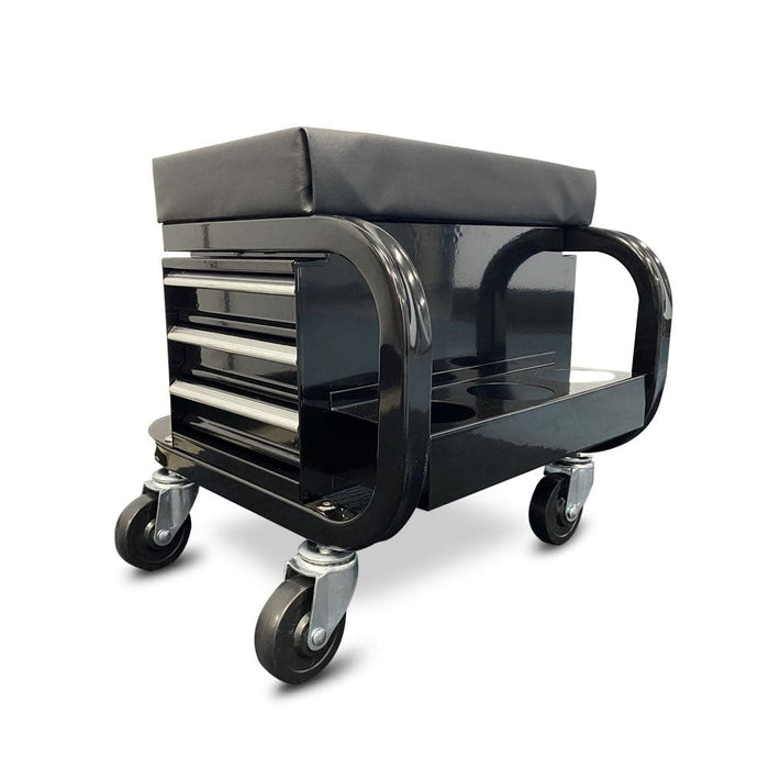 Pittsburgh P20304 3 Drawer Mobile Creeper Roller Seat