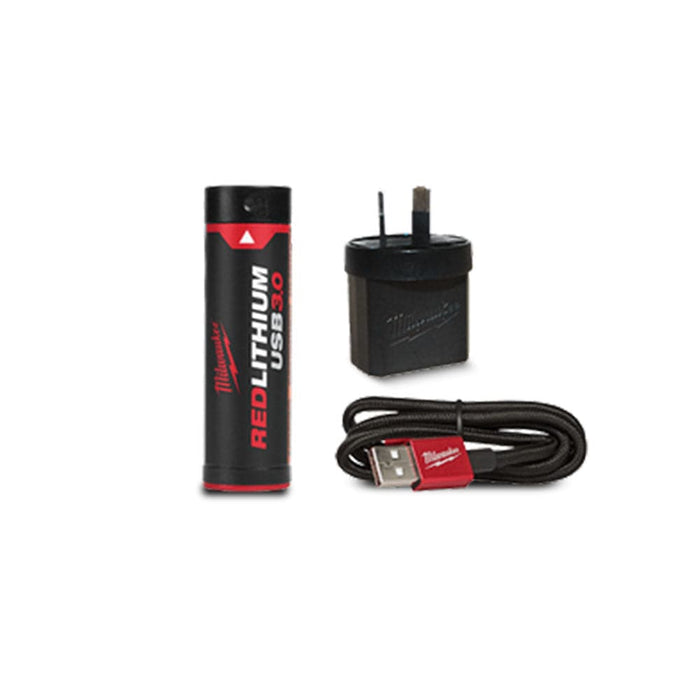 Milwaukee L4CPL-301C REDLITHIUM USB Rechargeable Cross & Plumb Laser Kit