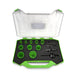 Insize INBMHS14GP 14 Piece Bi Metal Cobalt General Purpose Holesaw Set Front