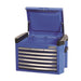 Kincrome Kincrome K1503 228 Piece Metric & SAE Blue Contour Workshop Tool Chest & Roller Cabinet