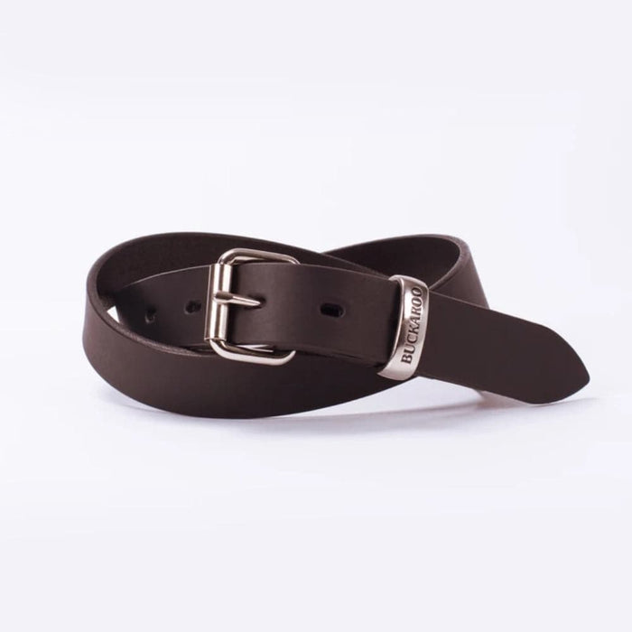Buckaroo KSB32 32" x 32mm Black Leather KSB Uniform Belt