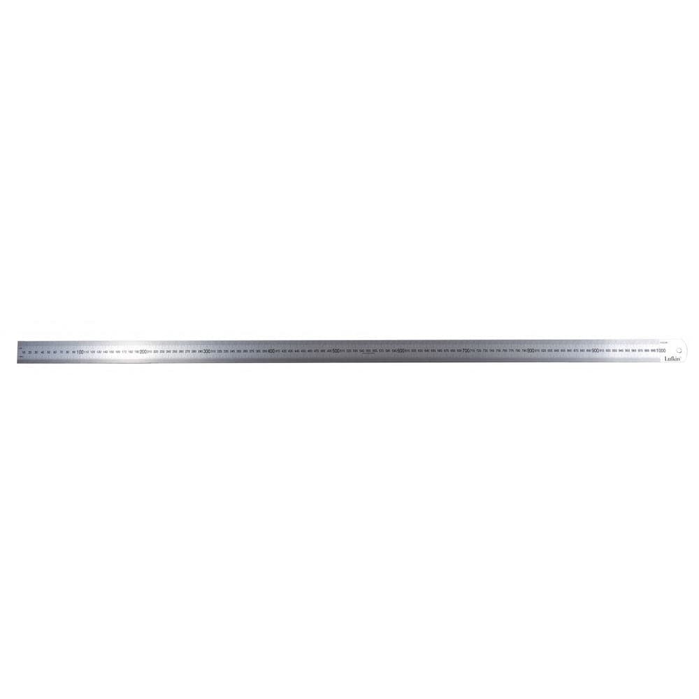 Lufkin LSR1000 1000mm (1m) Stainless Steel Ruler | Tools Warehouse