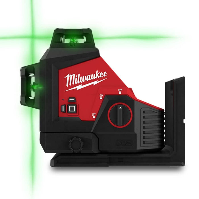 Milwaukee M123PLA-0C 12V 3 Plane Laser (Skin Only)
