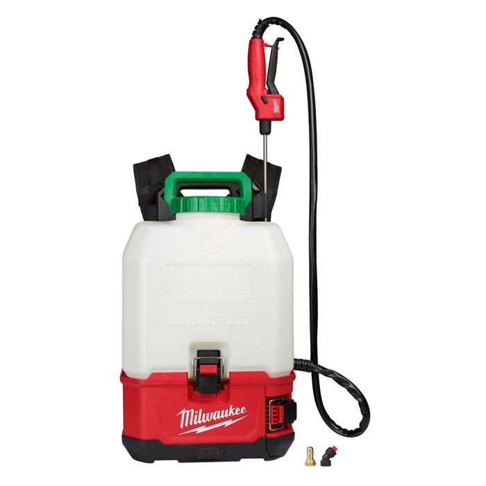 Milwaukee M18BPFPCSA0 18V 15L SWITCH TANK Cordless Backpack Chemical Sprayer with Powered Base (Skin Only)