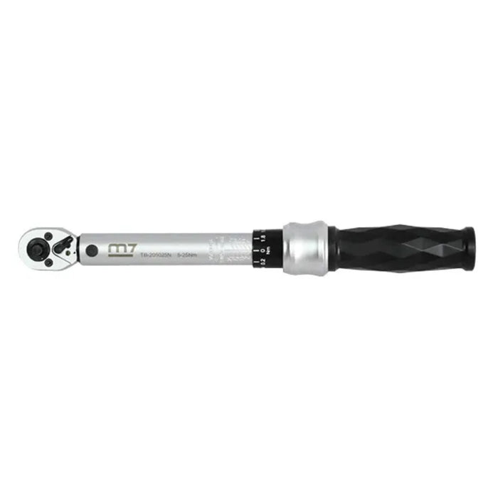 Mighty Seven M7-TB205025N 275mm 5-25Nm 1/4" 2-Way Professional Torque Wrench
