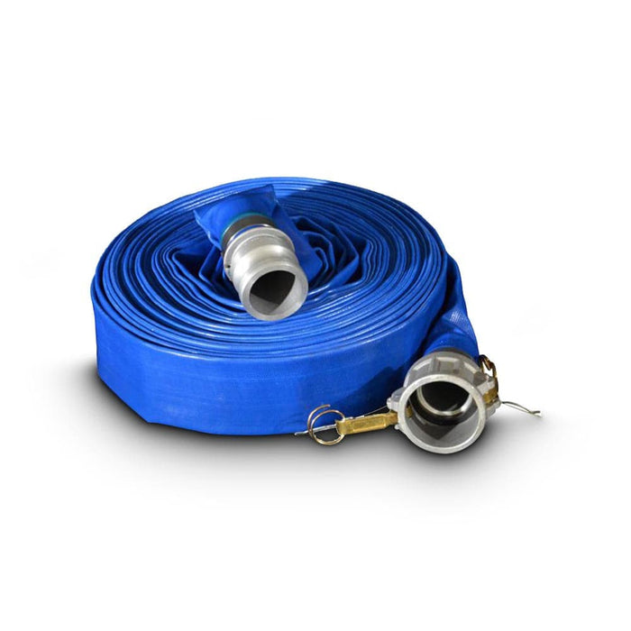 MasterFinish LFH20 20m Lay Flat Nylon Delivery Hose with Fittings