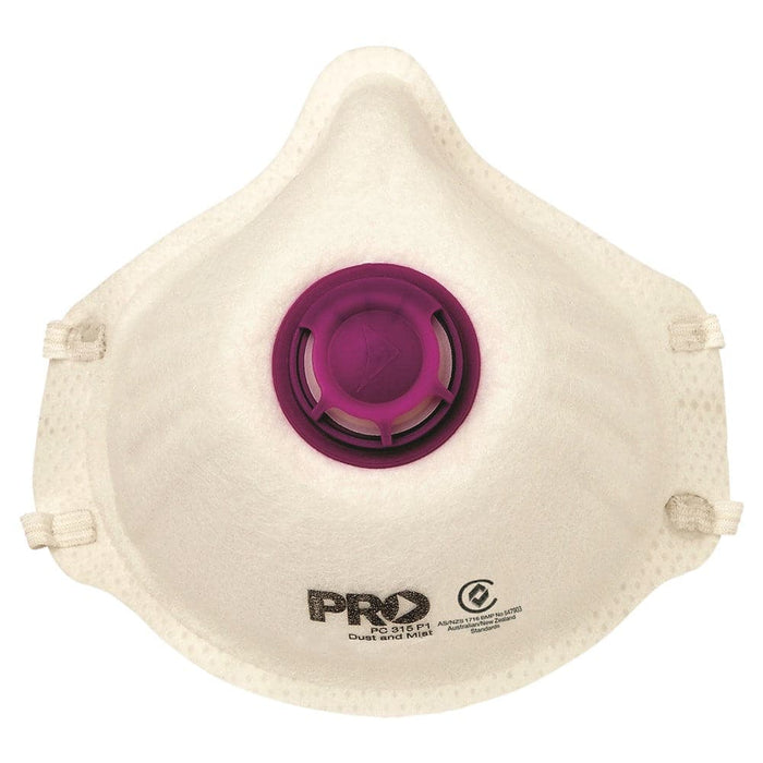 ProChoice PC315 12 Pack P1 Safety Dust Mask with Valve