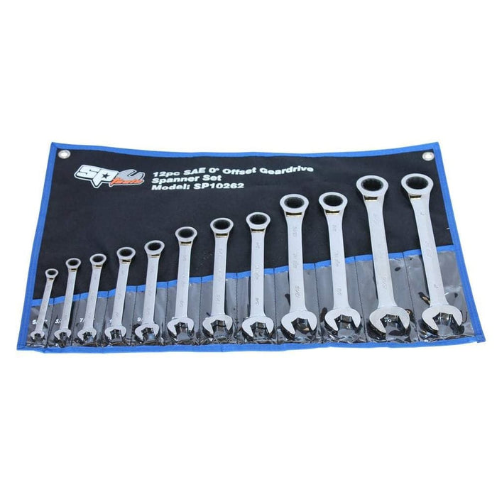 SP-Tools-SP10262-12-Piece-SAE-Geardrive-Spanner-Set