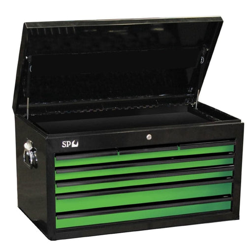 SP-Tools-SP40122-7-Drawer-Black-Green-SUMO-CUSTOM-Series-Tool-Chest