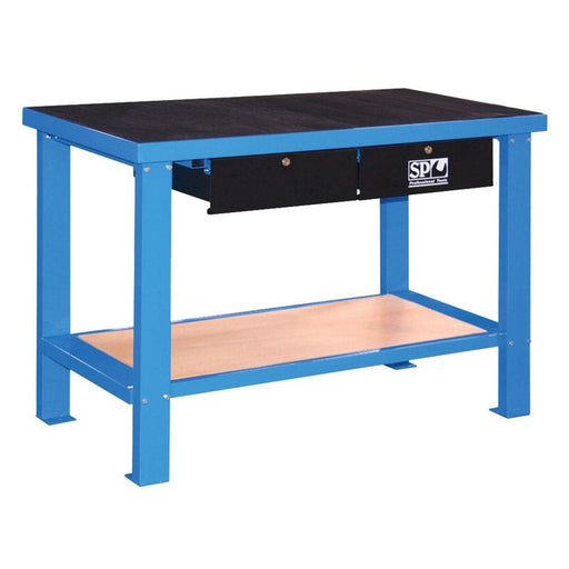 SP-Tools-SP40410-1250mm-2-Drawer-CUSTOM-Series-Work-Bench