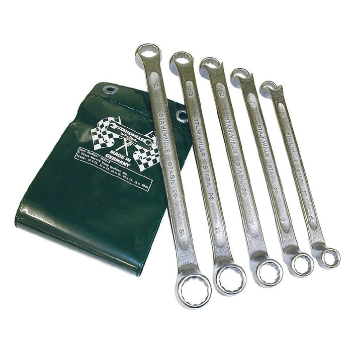 Stahlwille SWVP20/5 5 Piece Metric Double-End Ring Spanner Set