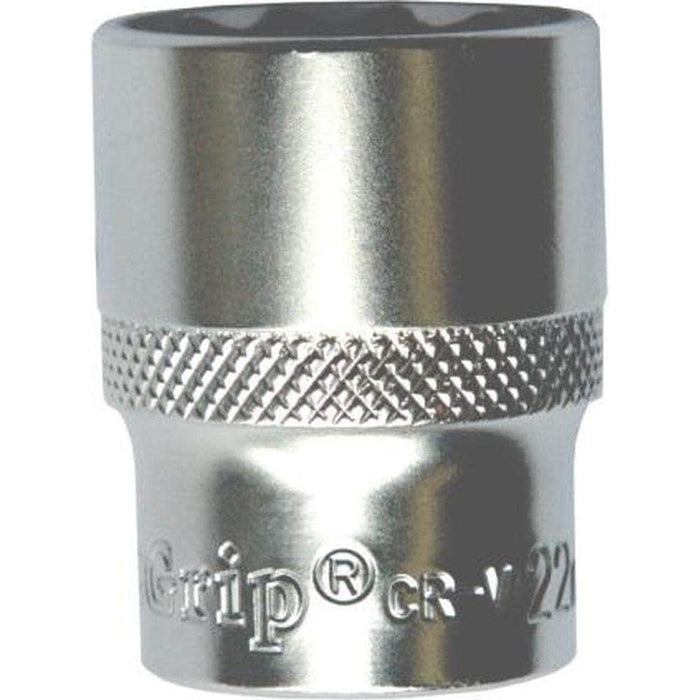 AuzGrip AuzGrip A75323 9/32" 12 Point 1/4" Square Drive Chrome Socket