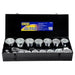 AuzGrip AuzGrip A76700 22 Piece 38mm-80mm 6 Point Metric 1" Square Drive Socket Set