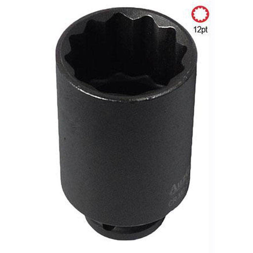 AuzGrip AuzGrip A84478 30mm 12 Point 1/2" Square Drive Deep Impact Socket