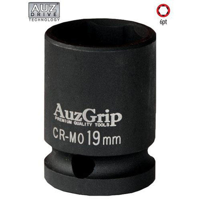 AuzGrip AuzGrip A84639 27mm 6 Point 1/2" Square Drive Impact Socket