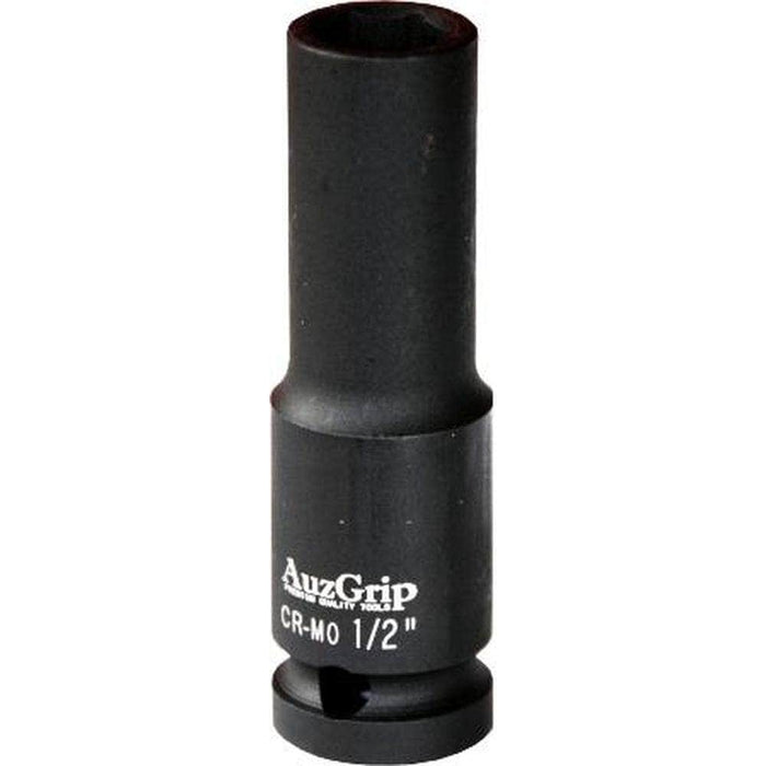 AuzGrip AuzGrip A84712 19mm 6 Point 1/2" Square Drive Deep Impact Socket