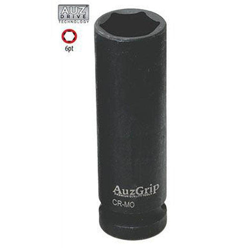 AuzGrip AuzGrip A84729 3/8" 6 Point 1/2'' Square Drive Deep Impact Socket