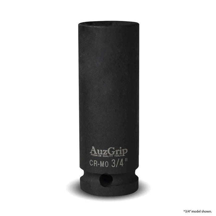 AuzGrip AuzGrip A84734 11/16" 6 Point 1/2" Square Drive Deep Impact Socket