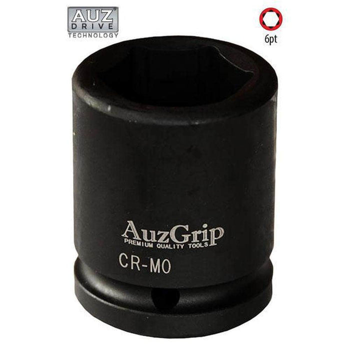 AuzGrip AuzGrip A86621 23mm 6 Point 3/4" Square Drive Impact Socket