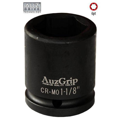 AuzGrip AuzGrip A86671 1-3/16" 6 Point 3/4" Square Drive Impact Socket