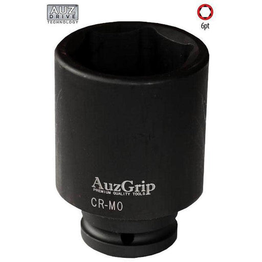AuzGrip AuzGrip A86724 11/16" 6 Point 3/4" Square Drive Deep Impact Socket