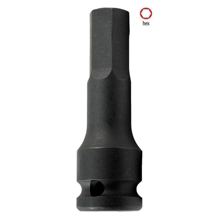 AuzGrip AuzGrip A86753 21mm 3/4" Square Drive In-Hex Bit Impact Socket