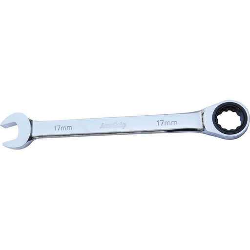 AuzGrip AuzGrip A89425 8mm Open End & Ring Combination Ratchet Spanner
