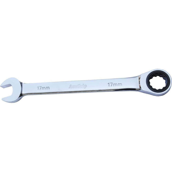 AuzGrip AuzGrip A89433 16mm Open End & Ring Combination Ratchet Spanner