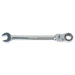 AuzGrip AuzGrip A89715 8mm Flexible Open End & Ring Combination Ratchet Spanner