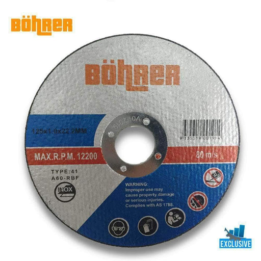 Bohrer Bohrer BOH-125CI 125mm (5'') Metal Inox Cutting Disc