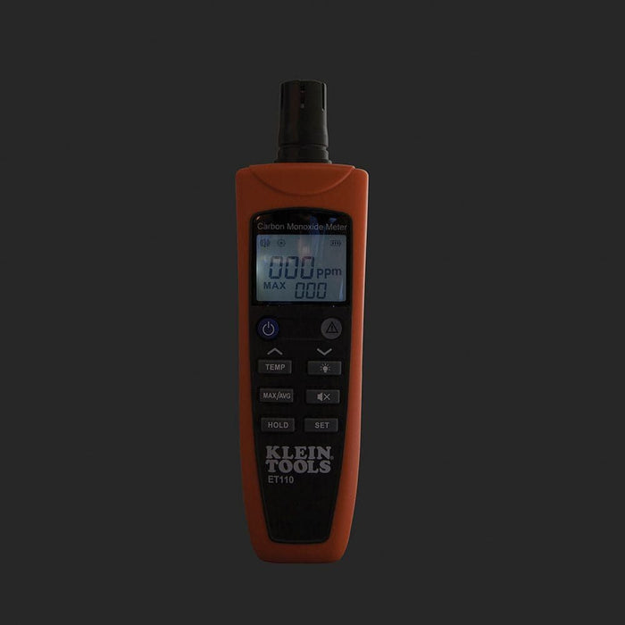 Klein A-ET110 Carbon Monoxide Gas Detector with Carry Pouch