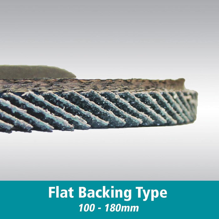 Makita B-40892 100mm (4") x 16mm Fine Flat Finishing Flap Disc