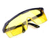 Grip Grip 30256 Yellow Tinted Adjustable Safety Glasses