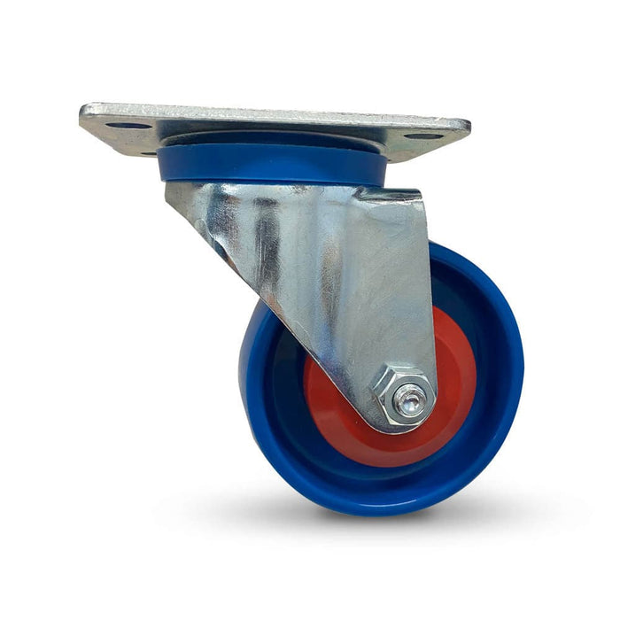 Grip 41979 100mm 200kg Industrial Blue Nylon Swivel Castor