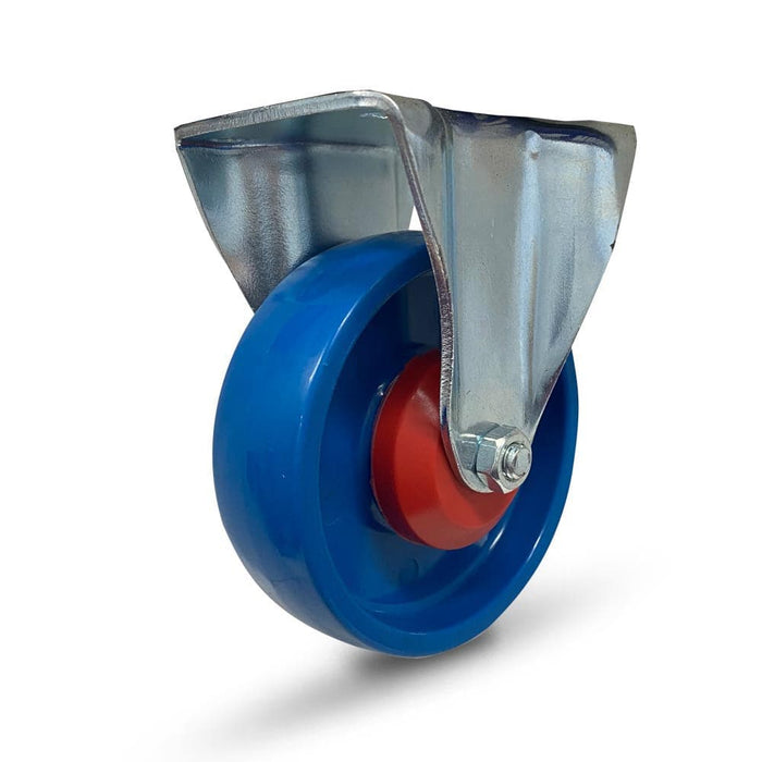 Grip 41980 100mm 200kg Industrial Blue Nylon Swivel Castor with Brake