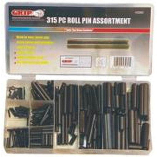 Grip Grip 43060 315 Piece Small & Large Roll Pin Assortment Set