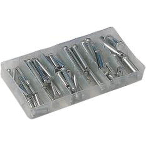 Grip Grip 43120 2.5-4mm Carbon Steel Zinc Plated Clevis Pin Assortment Set