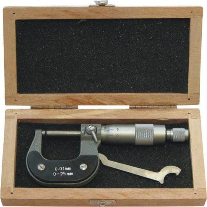 Grip Grip 59080 0-25mm Metric External Screw Gauge Micrometer