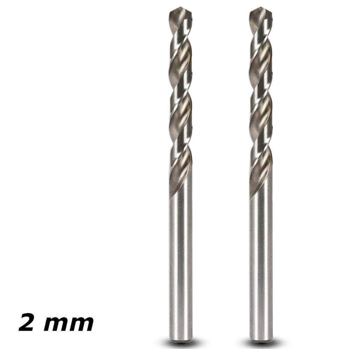 Insize Insize IN0067 Twin Pack 2mm Heavy Duty HSS M2 Drill Bits