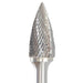 Insize Insize INSG-3 10mm Tree Shaped Pointed End Double Cut Carbide Burr