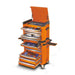 Kincrome Kincrome K1503O 228 Piece Metric & SAE 15 Drawer Orange Contour Workshop Tool Chest & Roller Cabinet