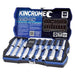 Kincrome Kincrome K27060 18 Piece 1/2" Square Drive Lok-On Spark Plug Socket Set