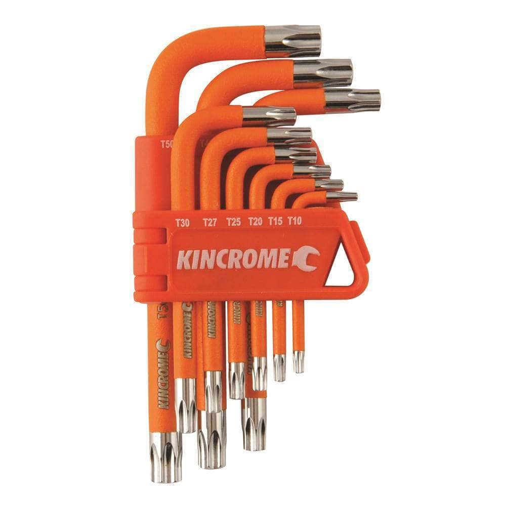 Kincrome Kincrome K5145 9 Piece Short Series Tamper Proof Torx Key Set