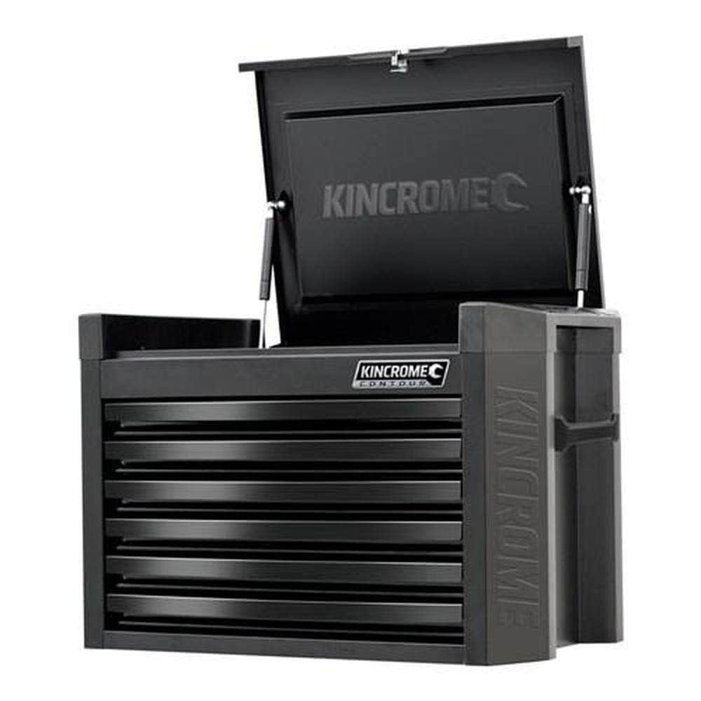 Kincrome K7526 6 Drawer Black Series Contour Steel Tool Chest 