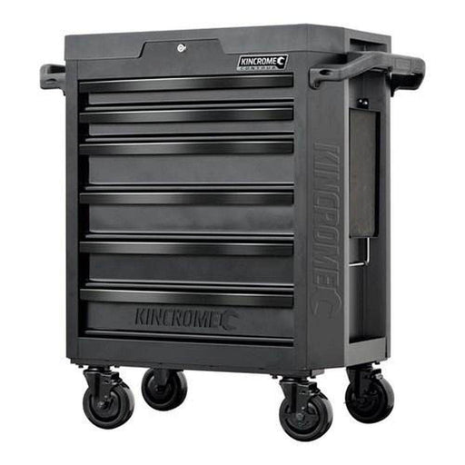 Kincrome Kincrome K7536 6 Drawer Black Series Contour Steel Roller Cabinet