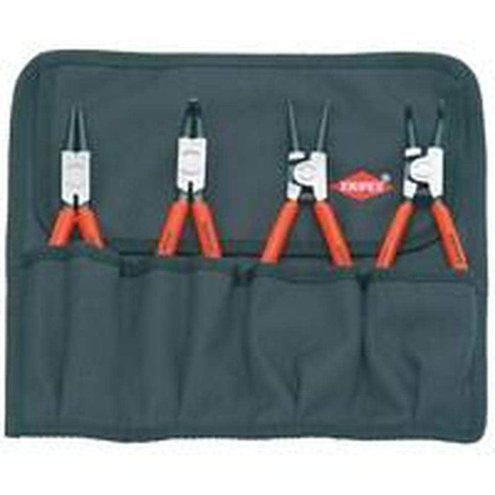 Knipex Knipex 001956 4 Piece 19-60mm Internal & External Circlip Plier Set